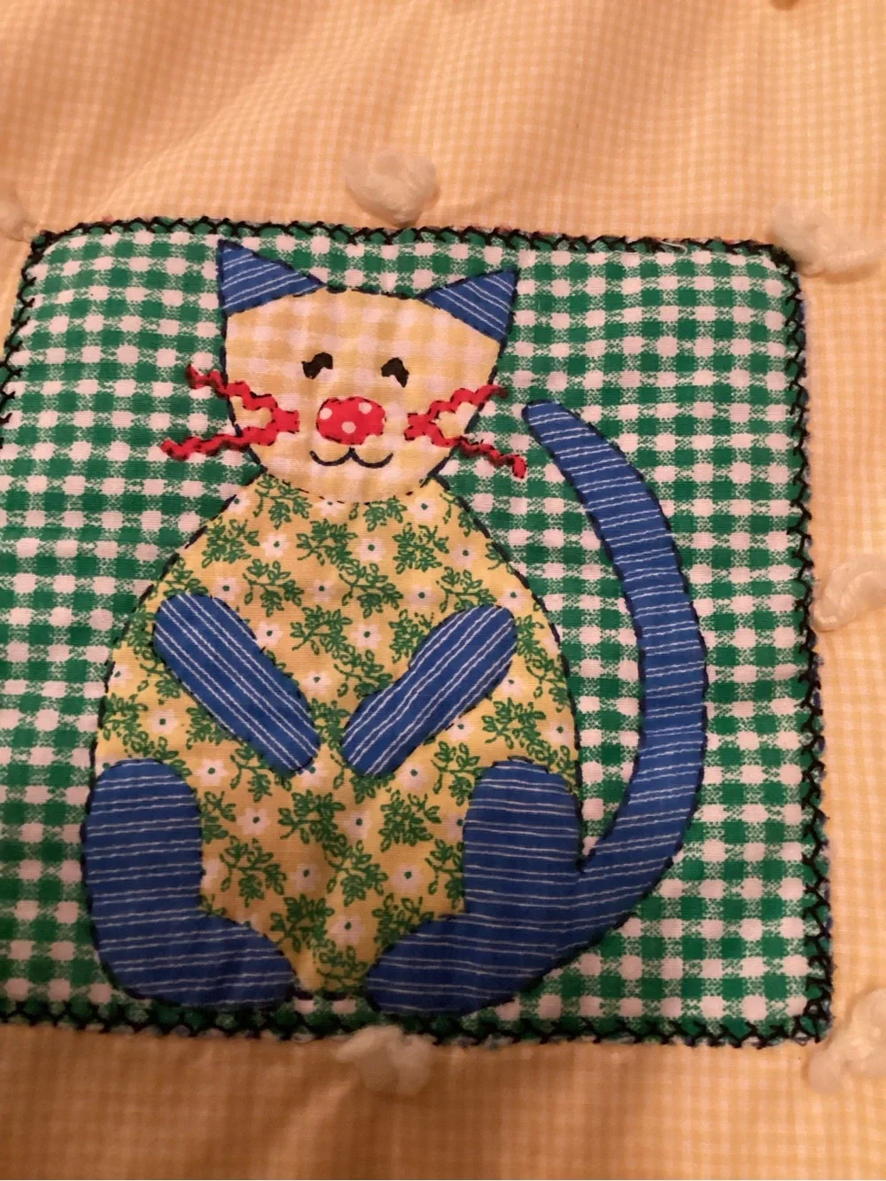 Handmade soft yellow